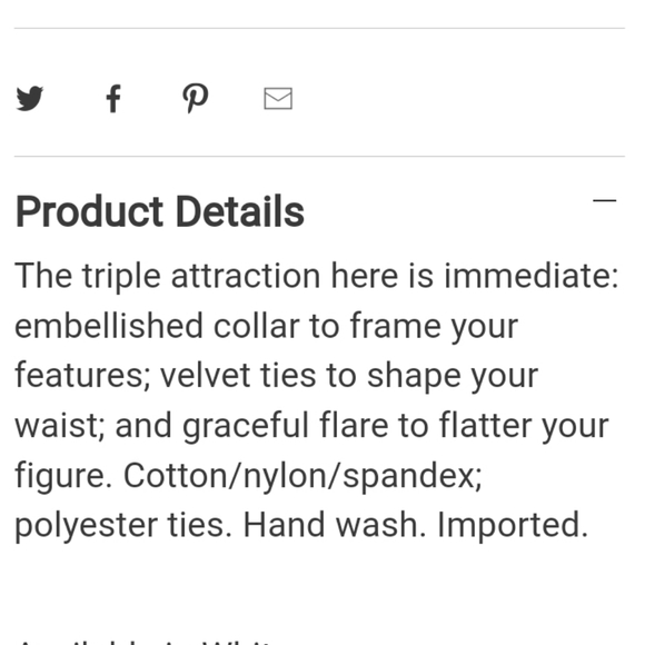 Cute ☺️☺️ Monroe & Main Beaded Blouse - Picture 4 of 8